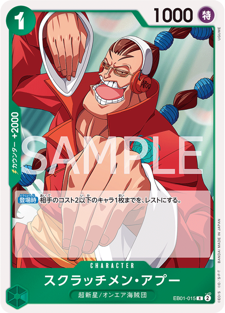 スクラッチメン・アプー