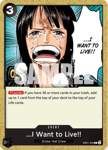 ...I Want to Live!!