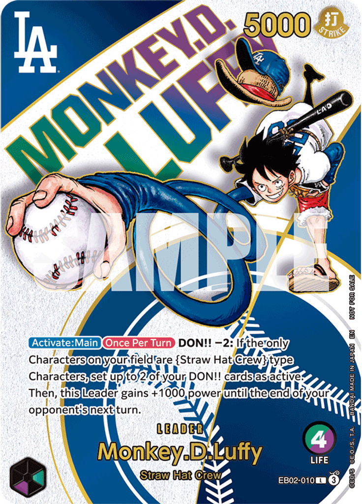Monkey.D.Luffy (DODGERS ONE PIECE NIGHT)