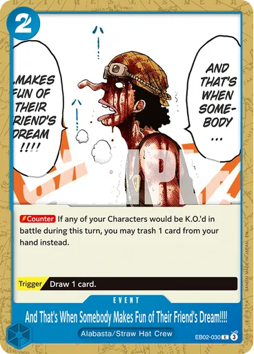 And That's When Somebody Makes Fun of Their Friend's Dream!!!!