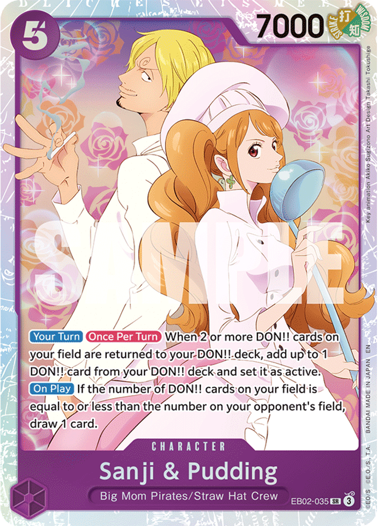 Sanji & Pudding