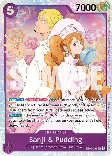 Sanji & Pudding