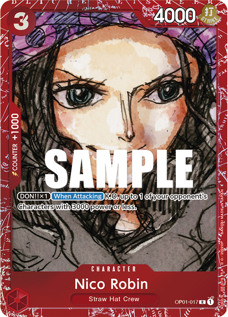 Nico Robin (Premium Card Collection - ONE PIECE FILM RED Edition)