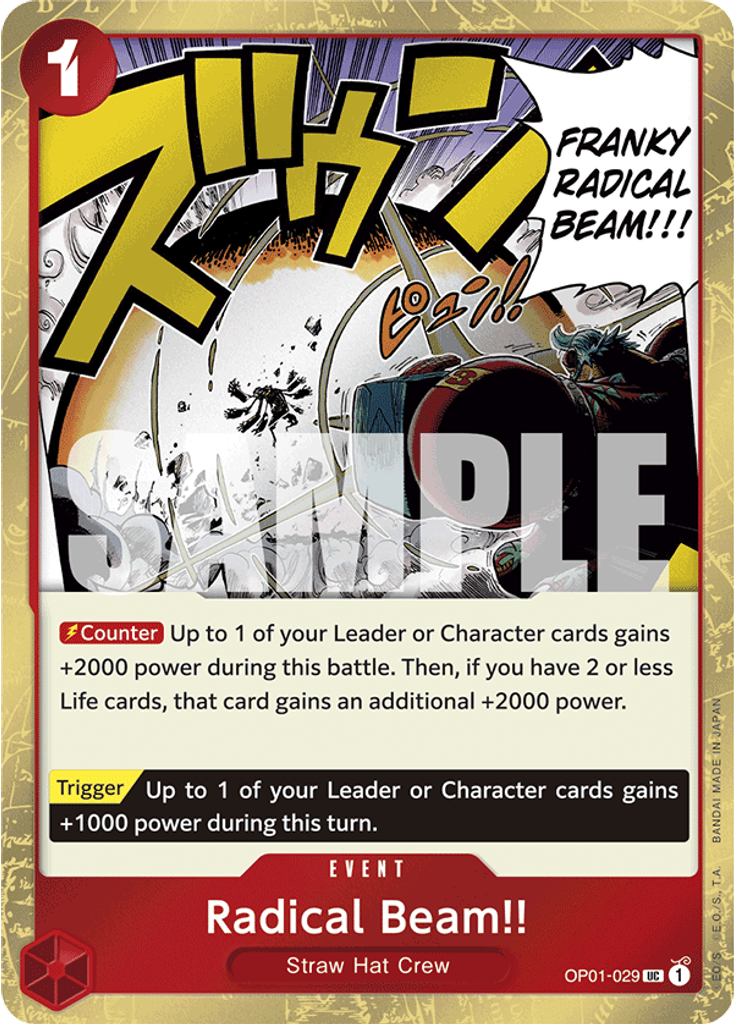 Radical Beam!! (Jolly Roger Foil)