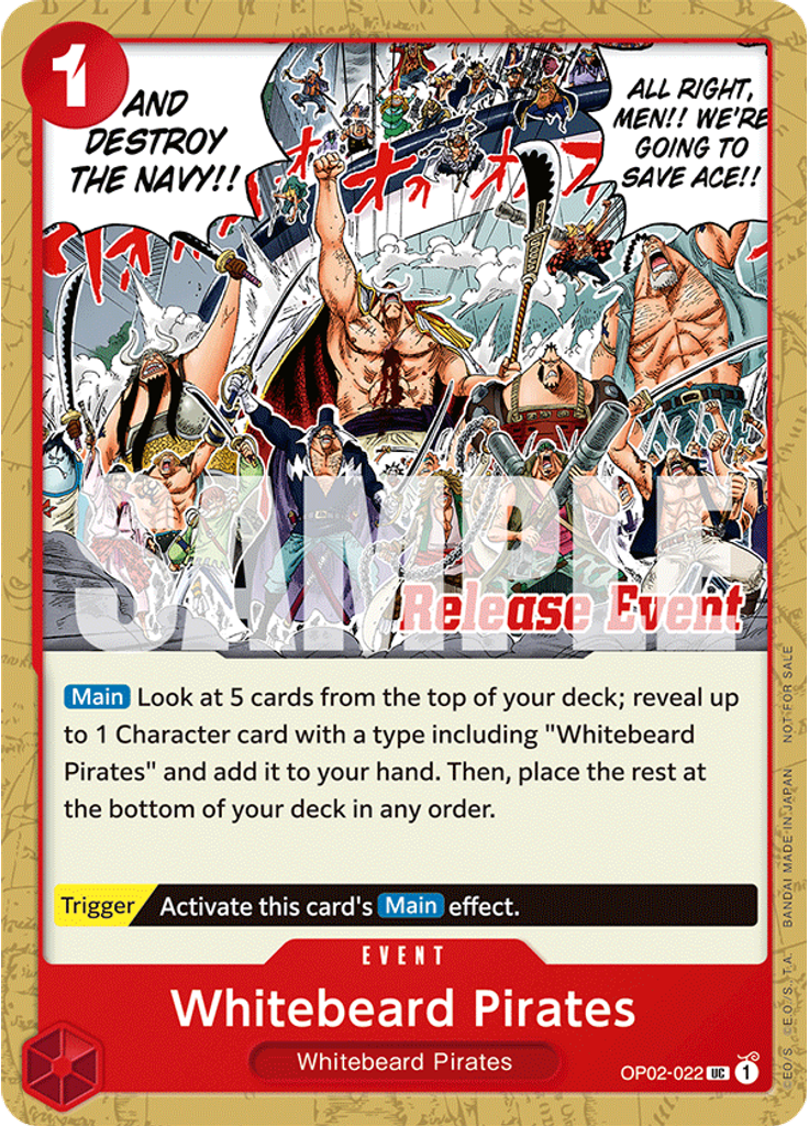 Whitebeard Pirates (ST15 - ST20 Release Event Pack)