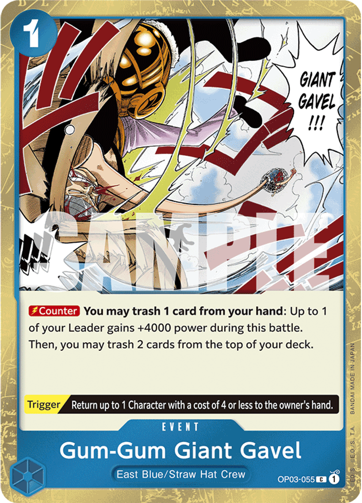 Gum-Gum Giant Gavel (Jolly Roger Foil)