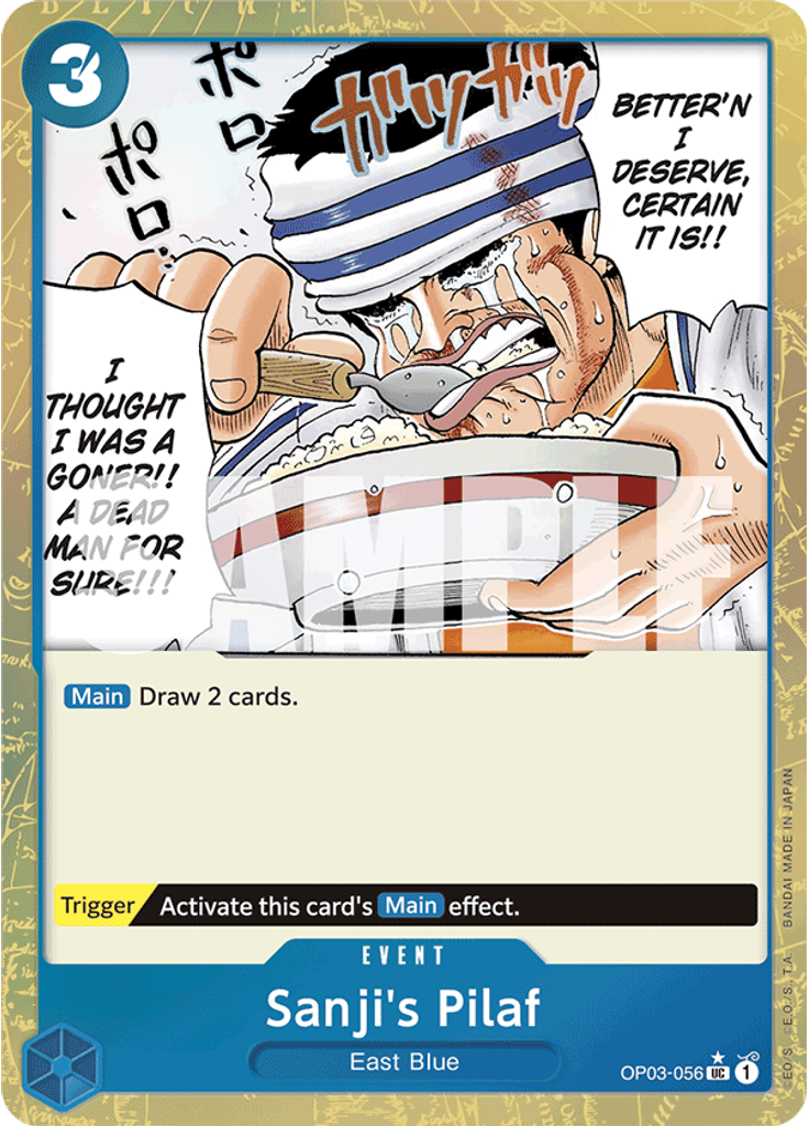 Sanji's Pilaf (Textured Foil)