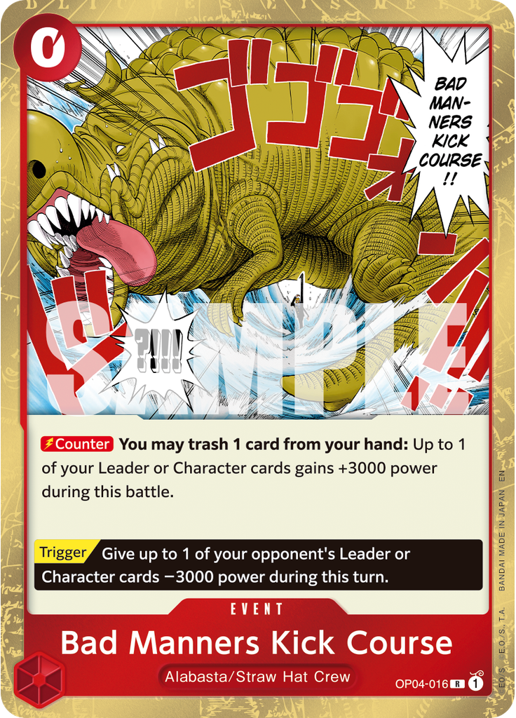 Bad Manners Kick Course (Reprint)