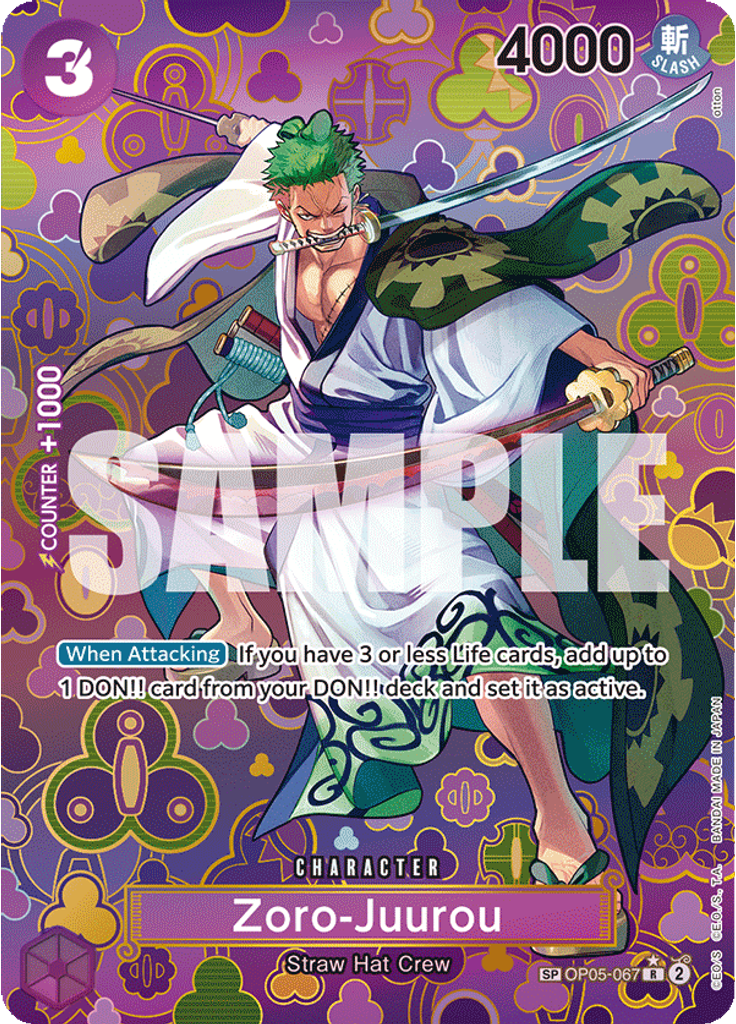 Zoro-Juurou (Special Rare)