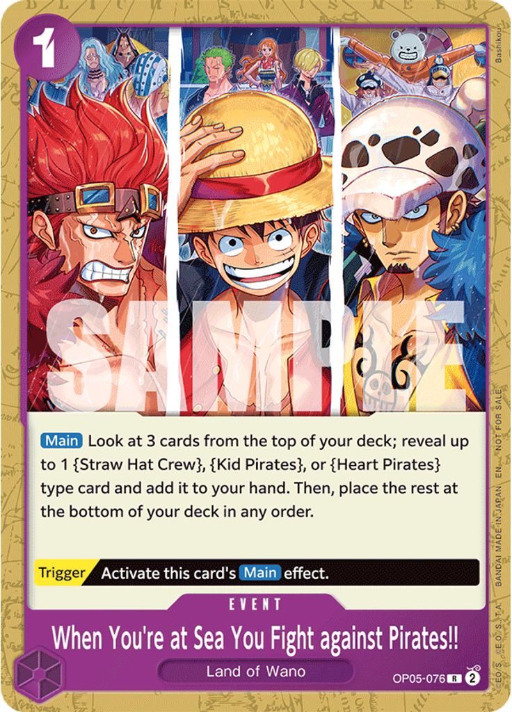 When You're at Sea You Fight against Pirates!! (Pirates League Three Captains Battle & Support Crew Battle)