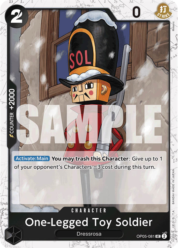 One-Legged Toy Soldier (Jolly Roger Foil)