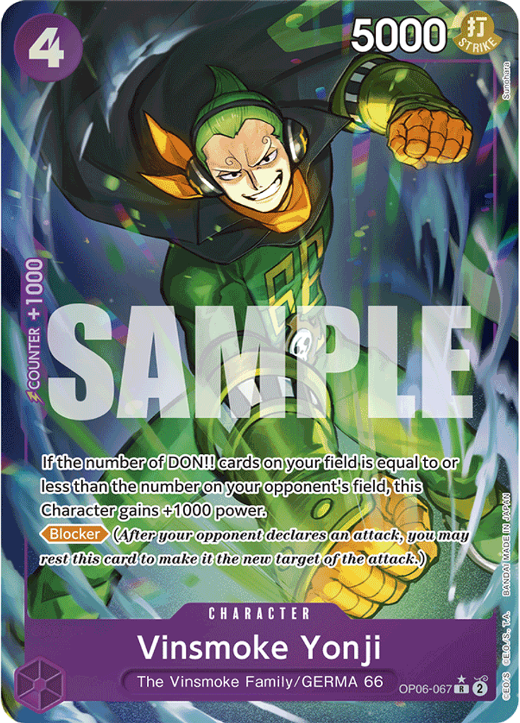 Vinsmoke Yonji (Full Art)