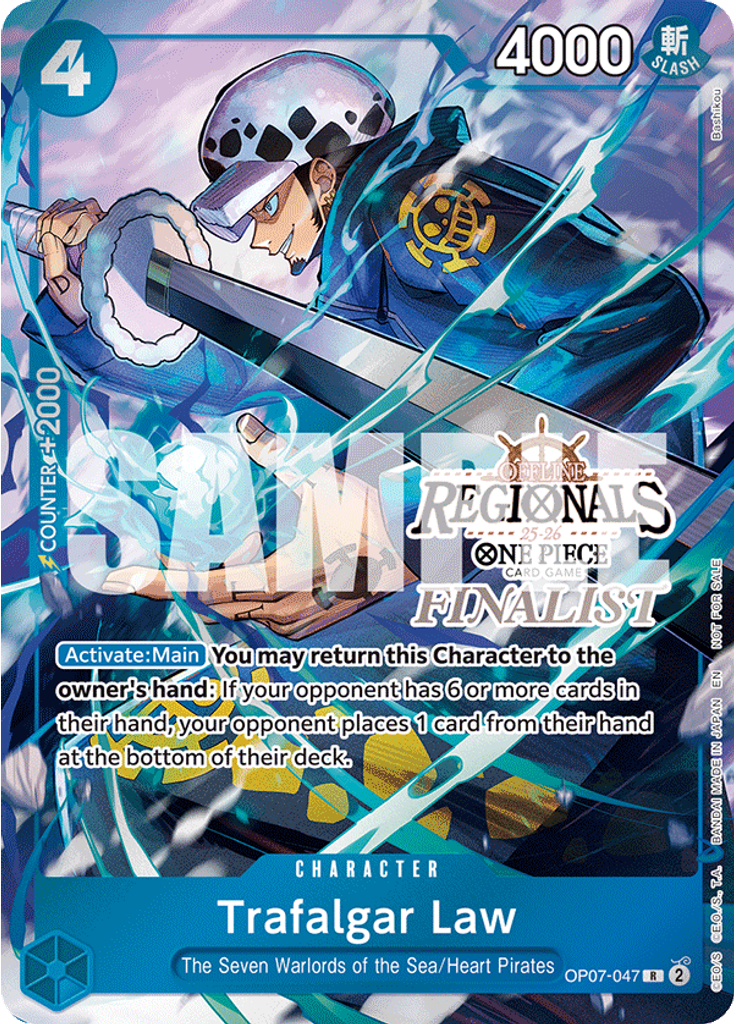 Trafalgar Law (Offline Regional Finalist Card Set 2025 Vol. 2)