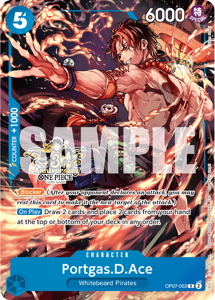 Portgas.D.Ace (3rd Anniversary Tournament 3 Brothers Pack)