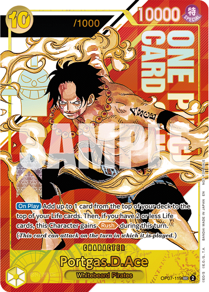 Portgas.D.Ace (Serial Numbered)