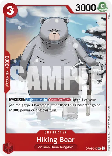 Hiking Bear