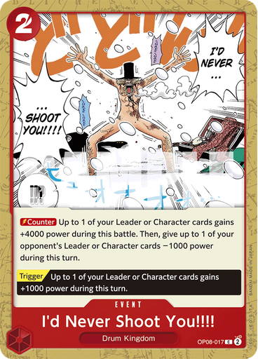 I'd Never Shoot You!!!!