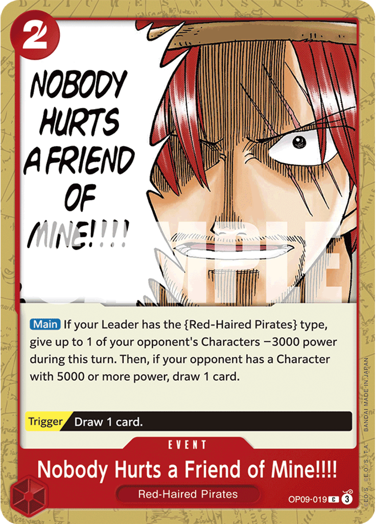 Nobody Hurts a Friend of Mine!!!!