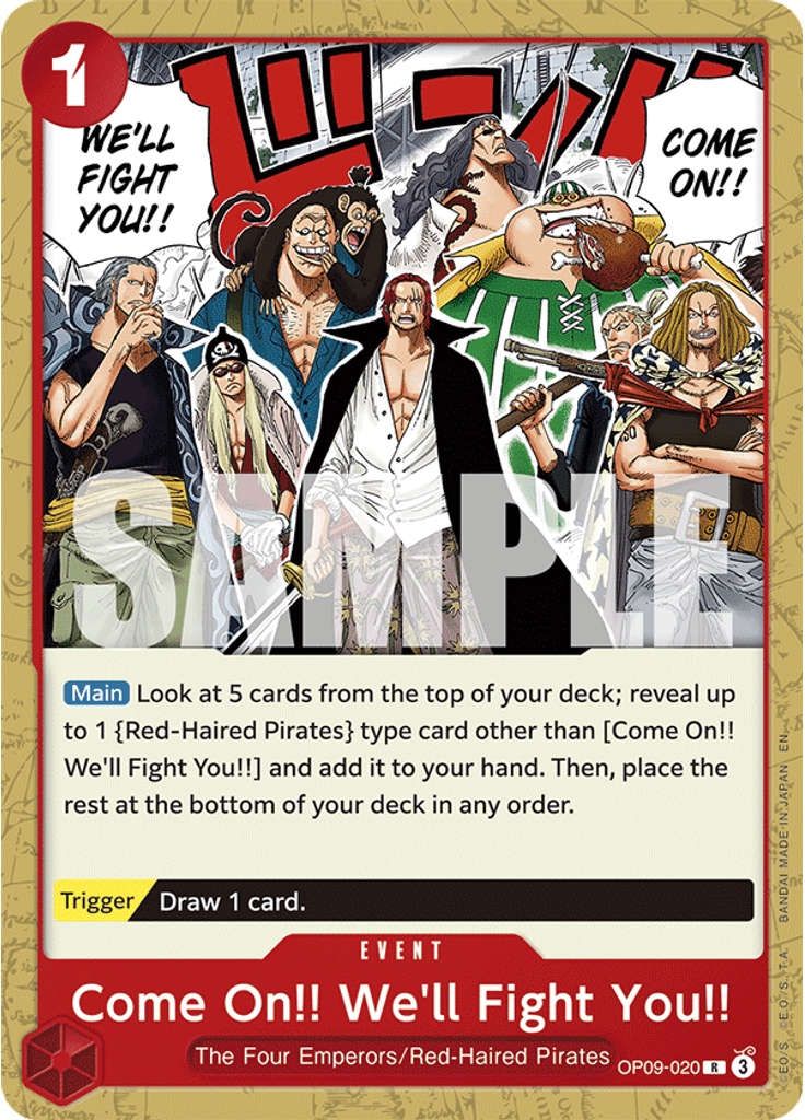 Come On!! We'll Fight You!! (Reprint)