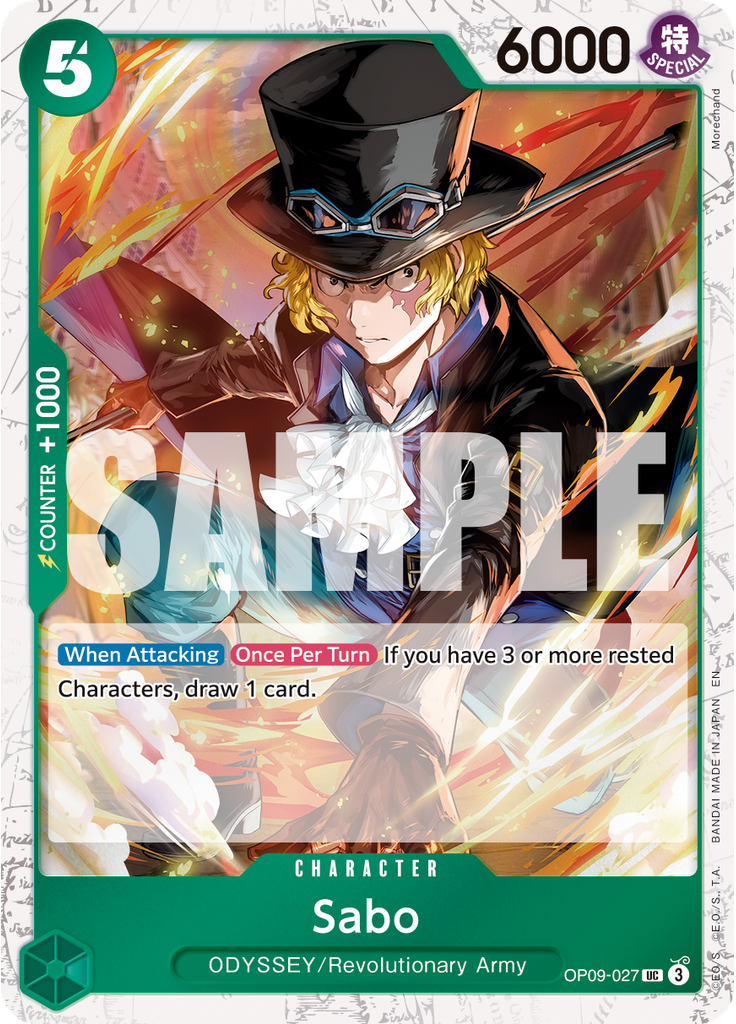 Sabo (Pirate Foil)