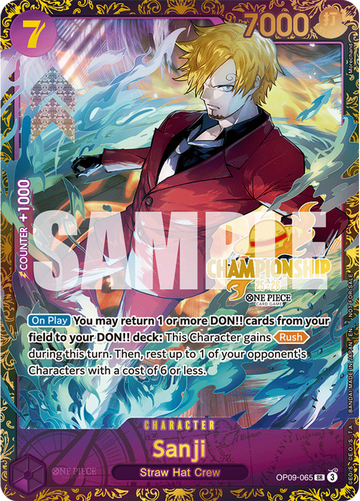 Sanji (Championship 25-26 Regionals Season 1)