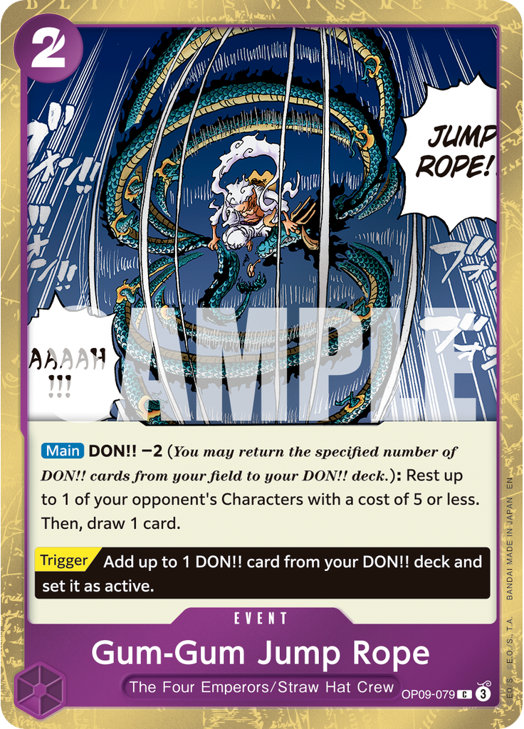Gum-Gum Jump Rope (Pirate Foil)
