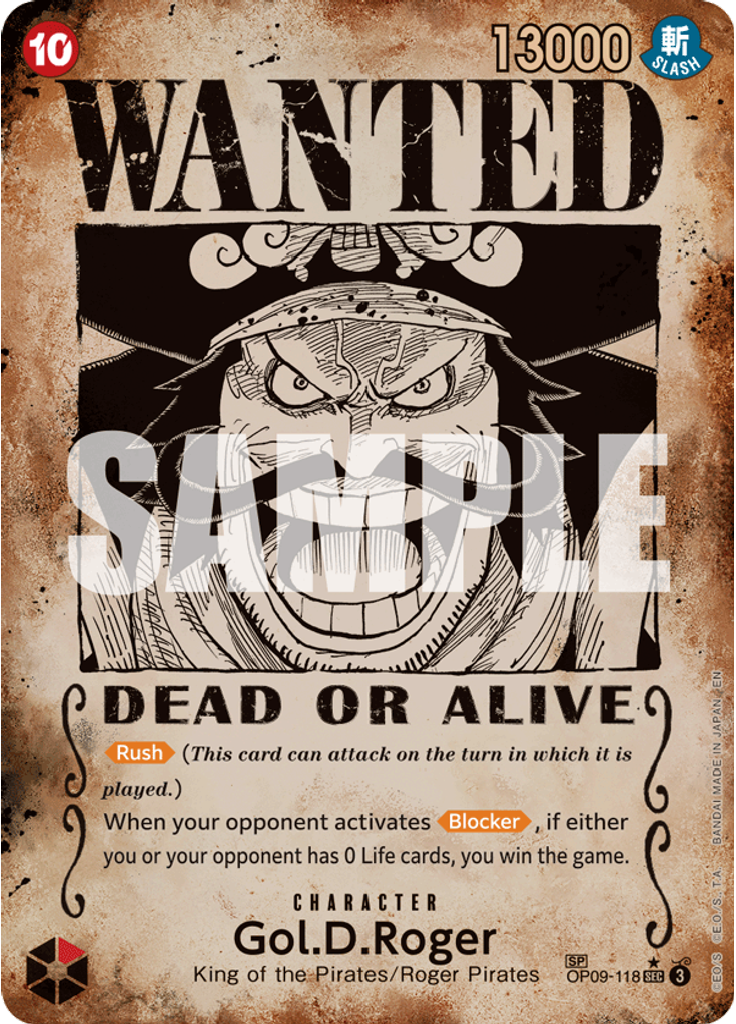 Gol.D.Roger (Wanted Poster)