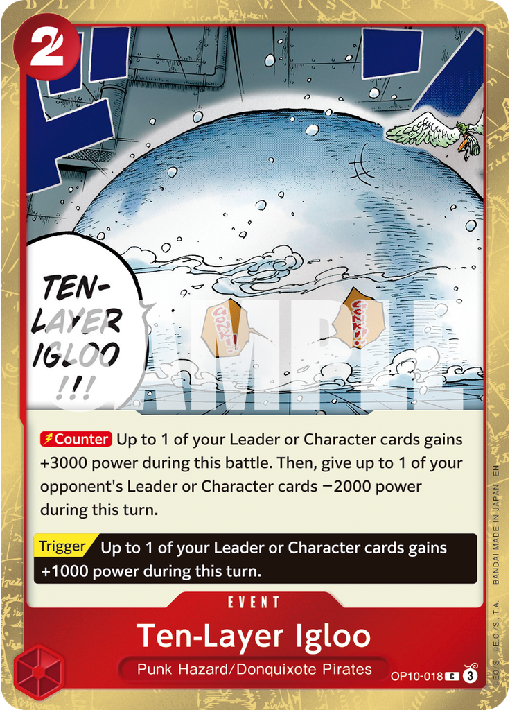 Ten-Layer Igloo (Pirate Foil)