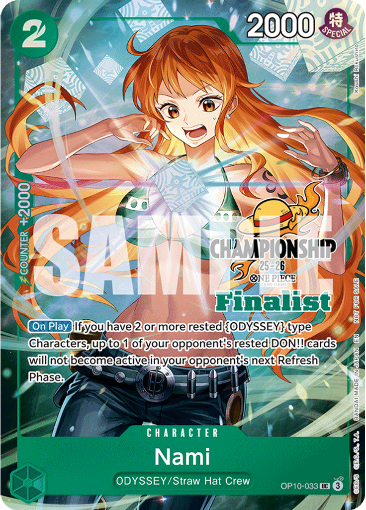 Nami (CS 25-26 Finalist Card Set 1)