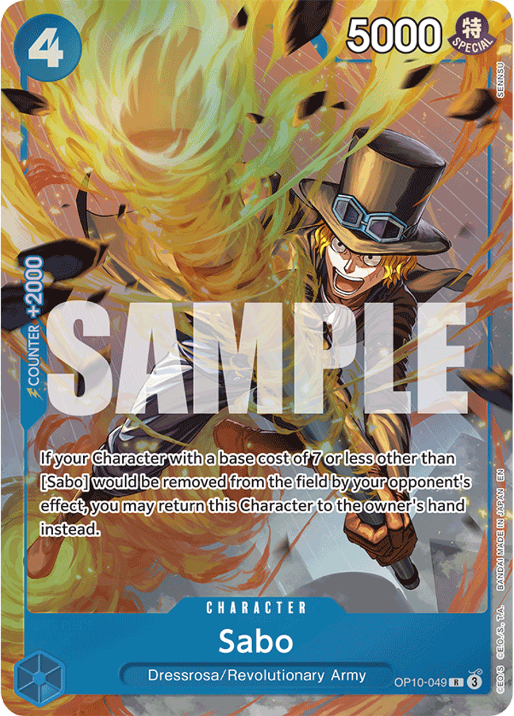 Sabo (Premium Card Collection - Best Selection Vol. 4)