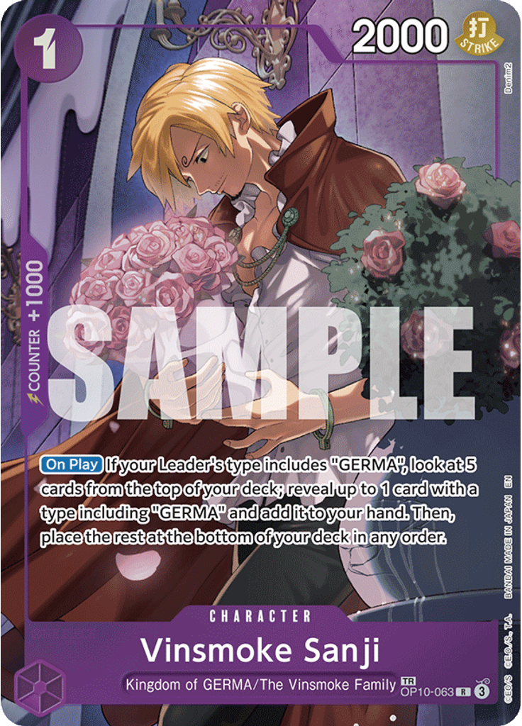 Vinsmoke Sanji (Treasure Rare)