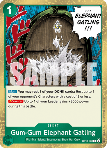 Gum-Gum Elephant Gatling