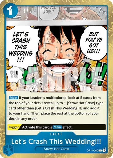 Let's Crash This Wedding!!!
