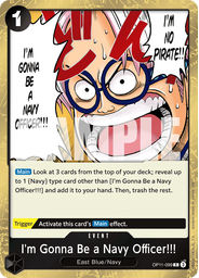 I'm Gonna Be a Navy Officer!!!