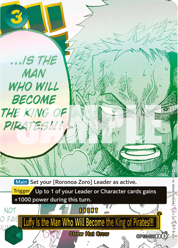 Luffy Is the Man Who Will Become the King of Pirates!!! (Japanese Version 3rd Anniversary Set)