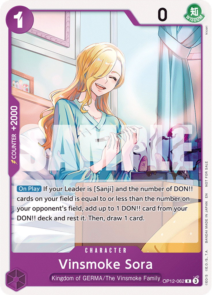 Vinsmoke Sora (Tournament Pack 2026 Vol. 1)
