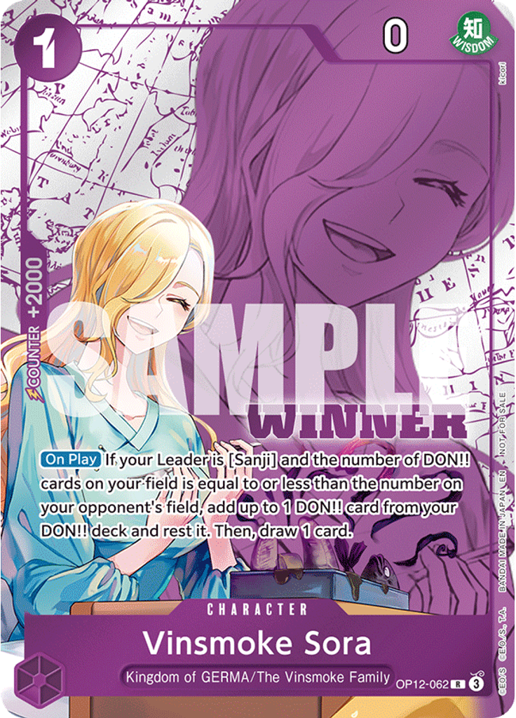 Vinsmoke Sora (Winner Pack 2026 Vol. 1)