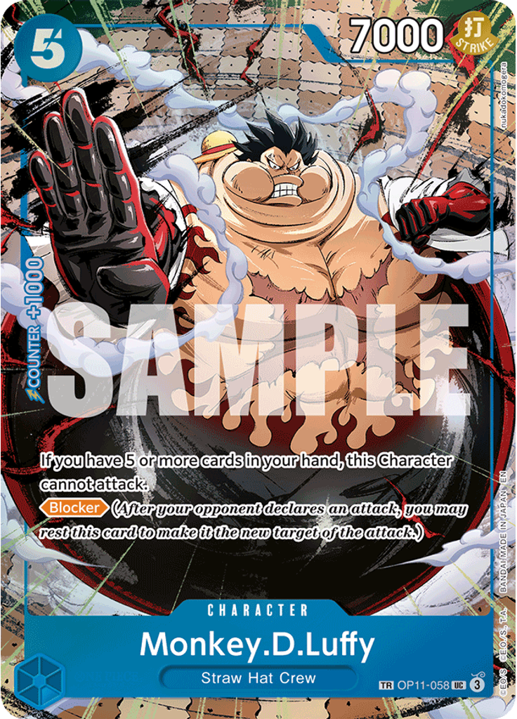 Monkey.D.Luffy (Treasure Rare)