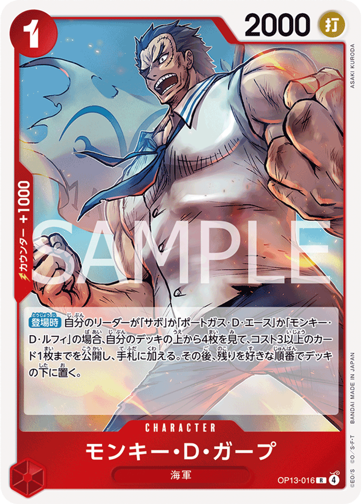 モンキー・Ｄ・ガープ