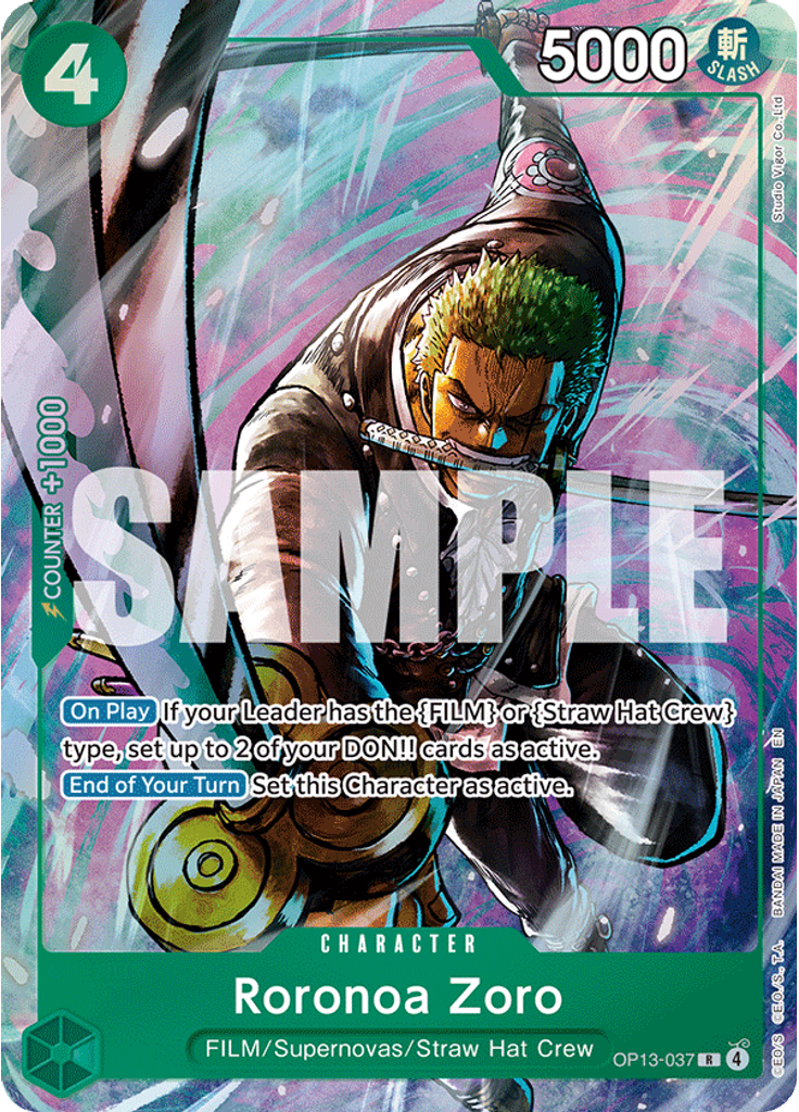 Roronoa Zoro (Premium Card Collection - Best Selection Vol. 6)