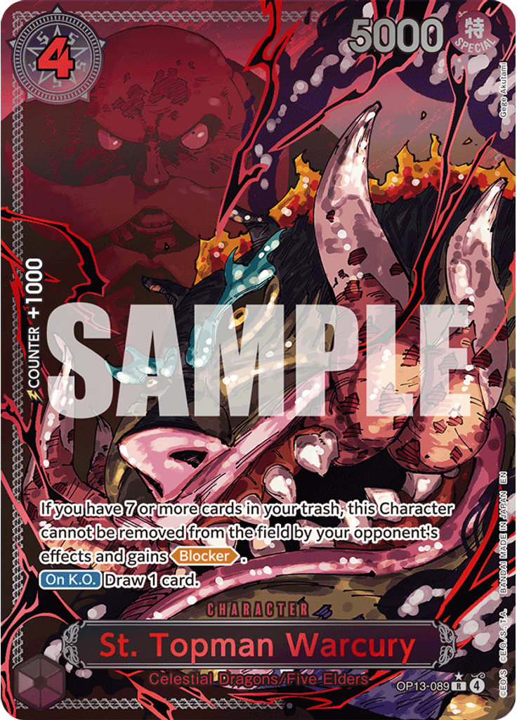 St. Topman Warcury (Alternate Art)