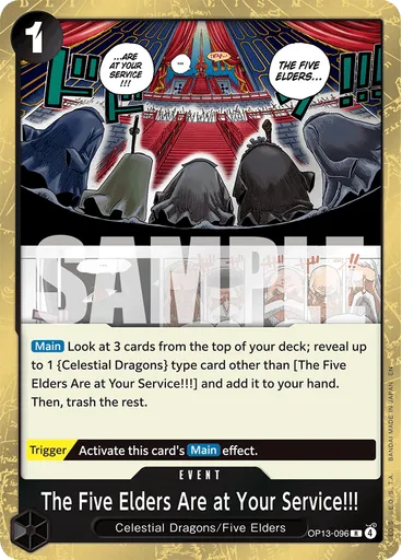 The Five Elders Are at Your Service!!!