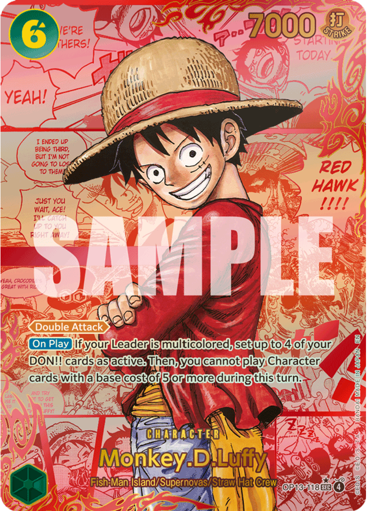 Monkey.D.Luffy (Red Super Alternate Art)