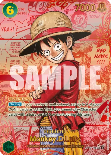 Monkey.D.Luffy (Red Super Alternate Art)