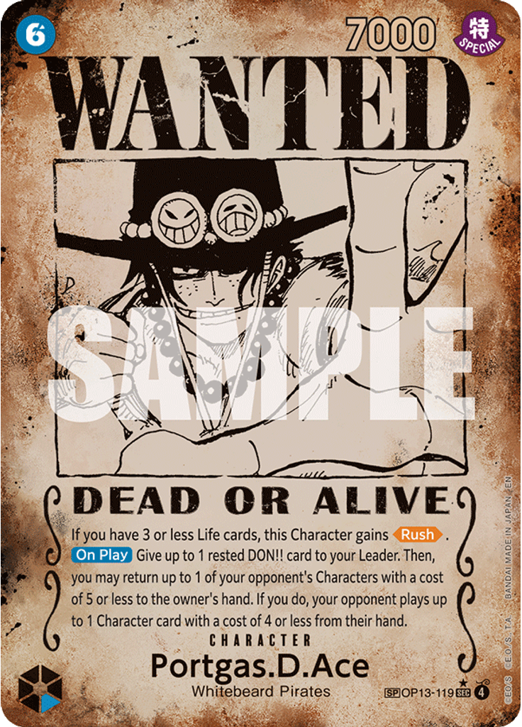 Portgas.D.Ace (Wanted Poster)