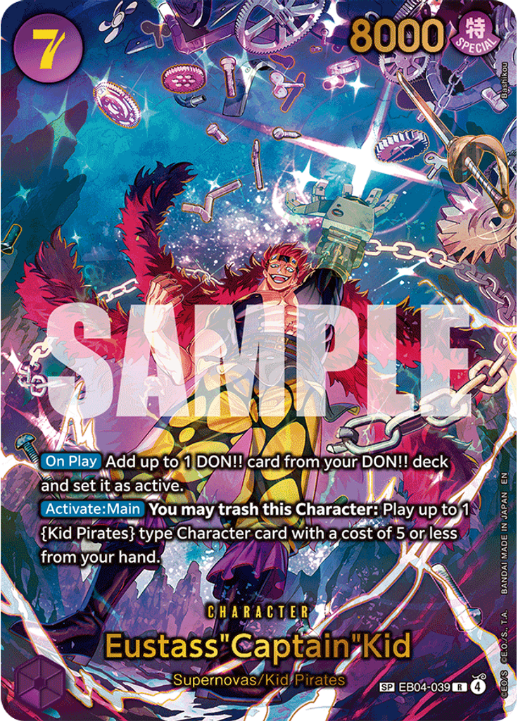 Eustass"Captain"Kid (Special Rare)