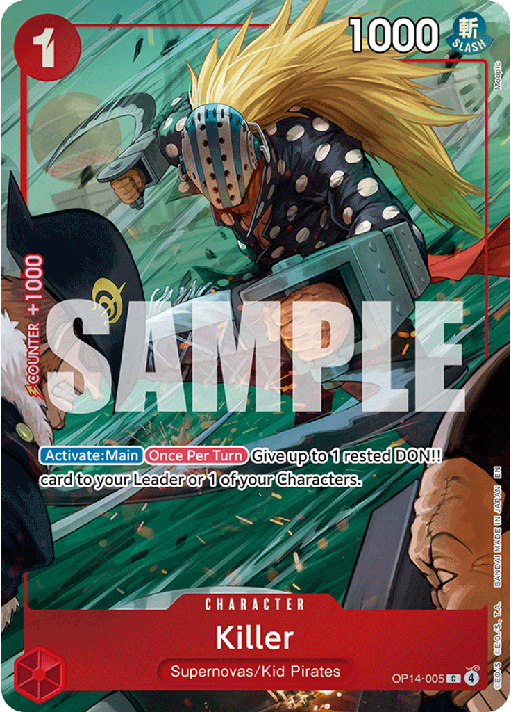 Killer (One Piece Card Game Illustration Box Vol. 8)