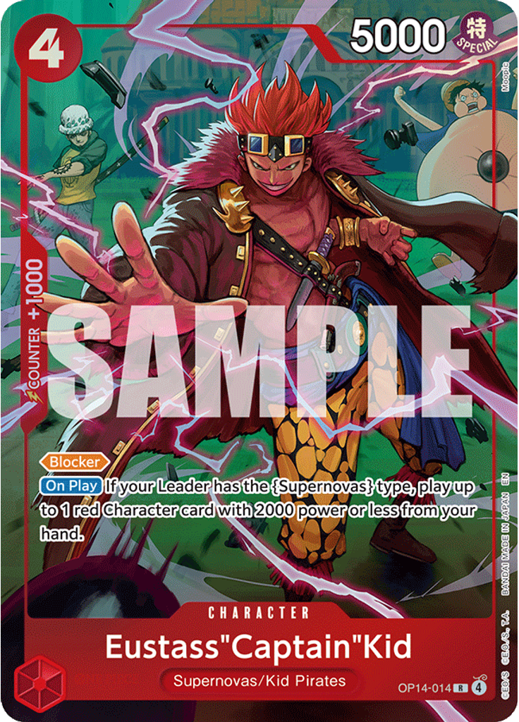 Eustass"Captain"Kid (One Piece Card Game Illustration Box Vol. 8)