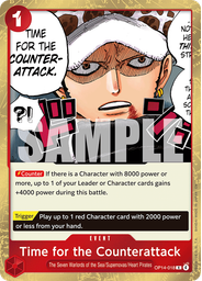 Time for the Counterattack