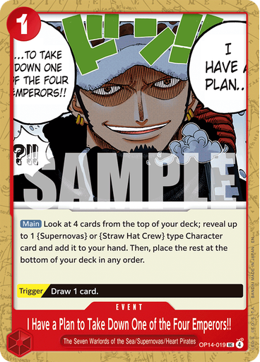 I Have a Plan to Take Down One of the Four Emperors!!